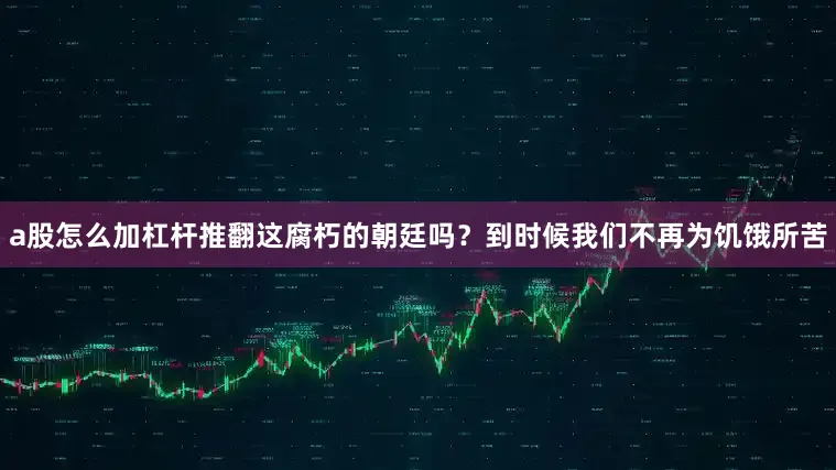 a股怎么加杠杆推翻这腐朽的朝廷吗？到时候我们不再为饥饿所苦