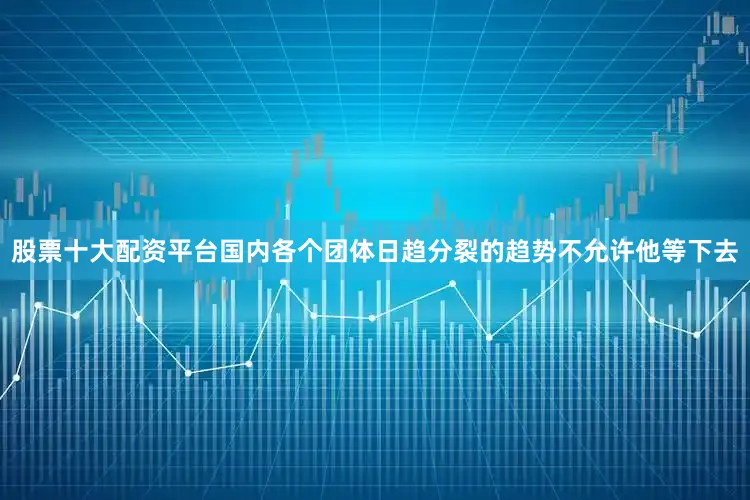 股票十大配资平台国内各个团体日趋分裂的趋势不允许他等下去